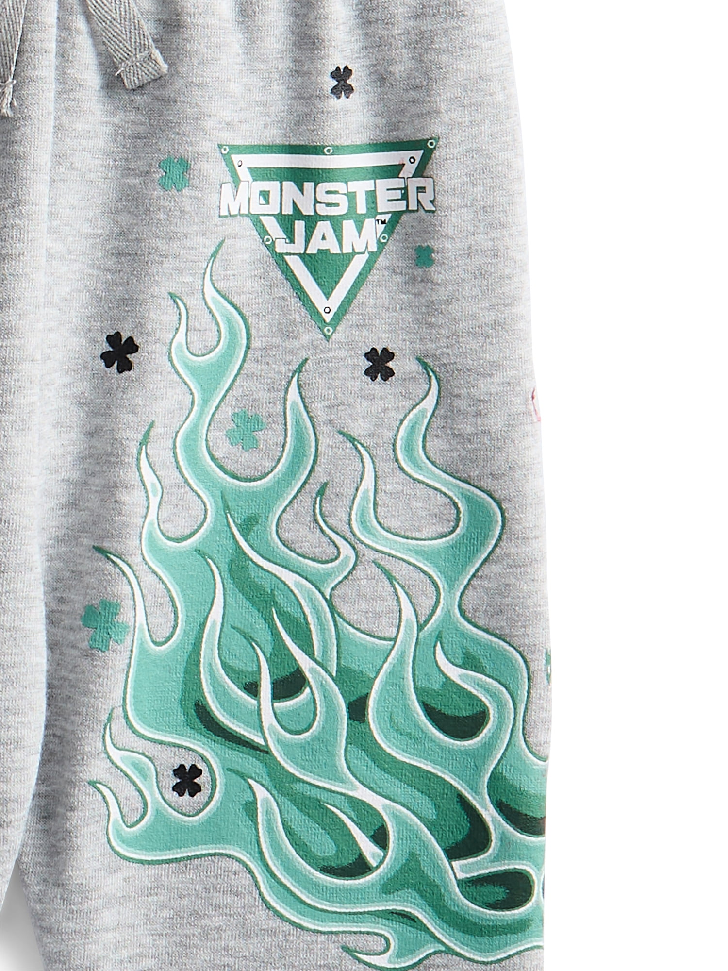 St Patrick’s Day Monster Jam Toddler Boys Graphic Sweatshirt and Sweatpants Set, 2-Piece, Sizes 12M-5T