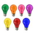 thumbnail image 2 of Sylvania 40305 Purple Filament A19 Ultra LED Light Bulb, Colored Glass Lamps, 4.5 Watts, for Decorative and Accent Lighting, 2 of 2