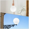 thumbnail image 4 of unbranded Outdoor Acrylic Replacement Lamp Shade White Globe Design for Garden Lamps, 4 of 8
