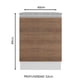 thumbnail image 2 of Mueble De Cocina Madesa Con 1 Puerta 60 Cm Marron Madesa G246009BGL, 2 of 9