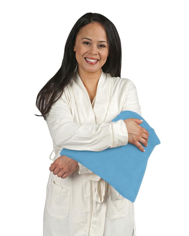 Electric Heating Pad | Dry Heat Only | 4 Heat Settings | 12" x 15",Blue