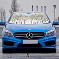 thumbnail image 2 of Awypu Birds, Trees Funny Windshield Sun Shade - Sunshade for Car Windshield for Vehicle SUV Truck Protector 55.12*29.92 in, 2 of 7