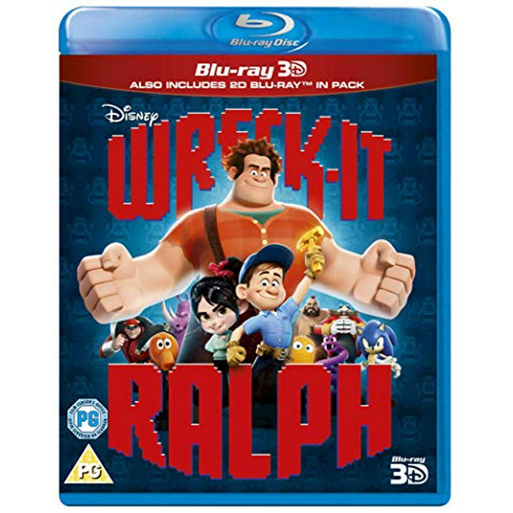 WRECK-IT RALPH [BLU-RAY] [3D/2D] - Walmart.com - Walmart.com