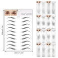 NGHnuifg Eyebrow Stickers European And Broken Eyebrow Eyebrow Stickers