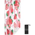 thumbnail image 2 of Dreamtimes Beach Towels Strawberry Dot Milk Camping Towels Sand Free Beach Towel, 30"x60" Large Beach Towels Quick Dry Bath Travel Towels Pool Yoga Beach Mat for Men Women, 2 of 7
