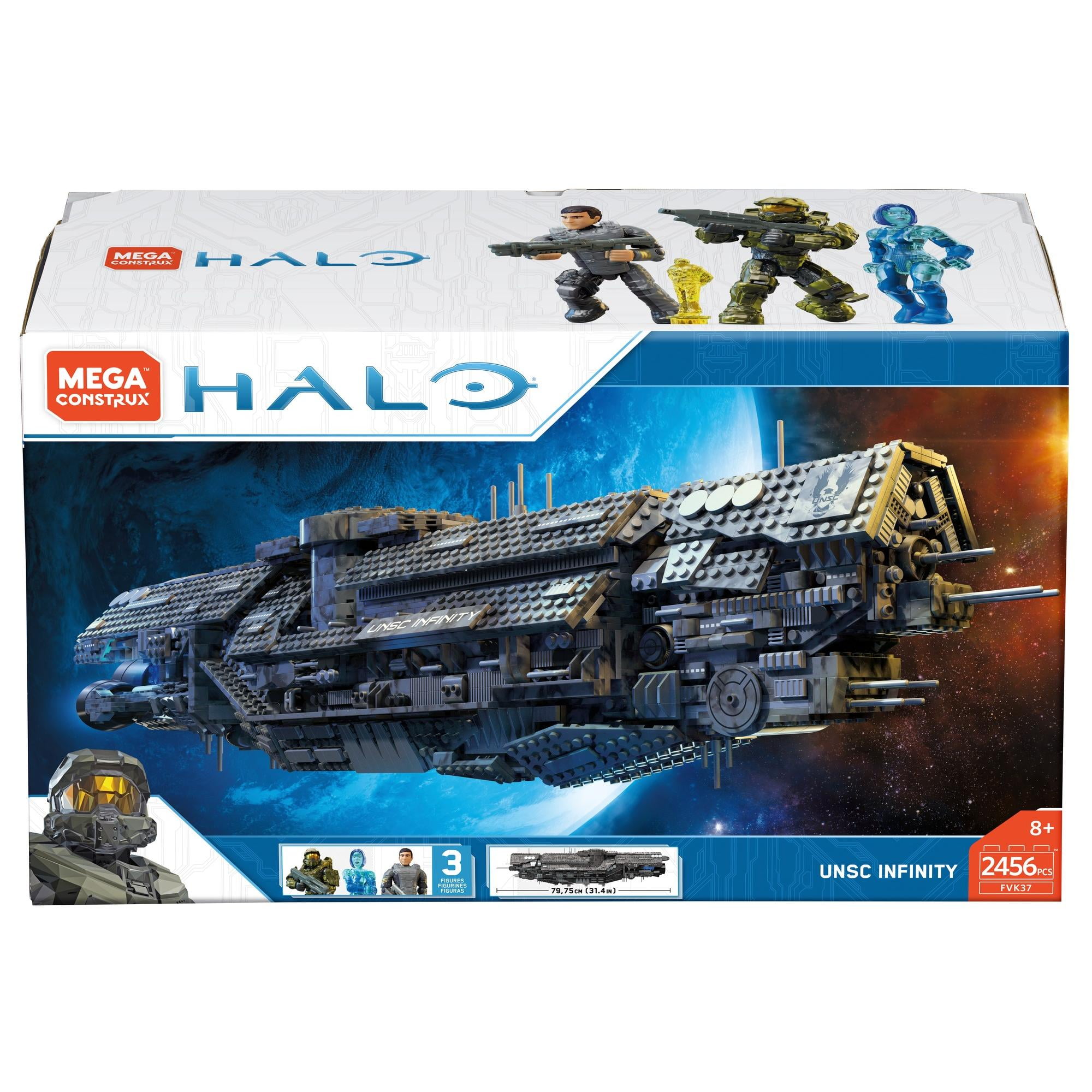 Mega Construx Halo Unsc Infinity Walmart Com Walmart Com