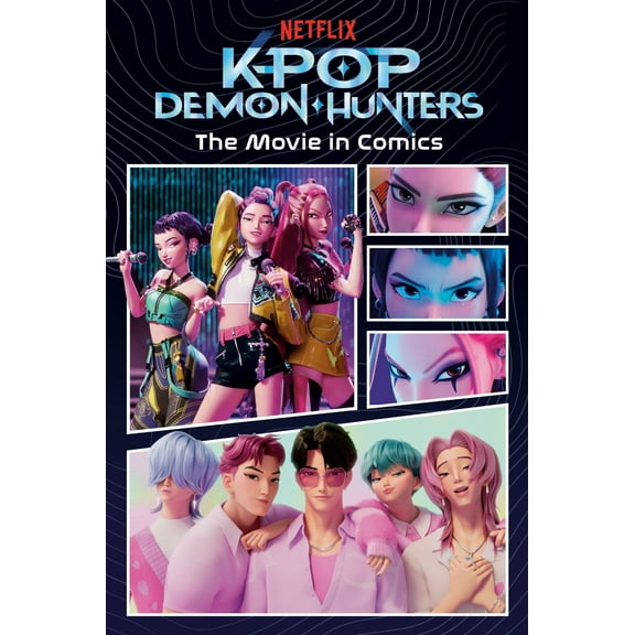 KPop Demon Hunters: the Movie in Comics: The Official Retelling in Comic Form (Paperback)