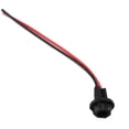 thumbnail image 2 of 60X T10 W5W 168 194 Lamp Holder Socket Glass Base Lamp Socket DIY, Black, 2 of 8