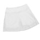thumbnail image 4 of Fitness Deportes Shorts Faldas Mujeres Transpirable Elegante Correr Entrenamiento Tenis Falda con Bolsillo (Blanco) M, 4 of 8