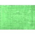 thumbnail image 1 of Ahgly Company Indoor Rectangle Abstract Emerald Green Contemporary Area Rugs, 5' x 8', 1 of 4