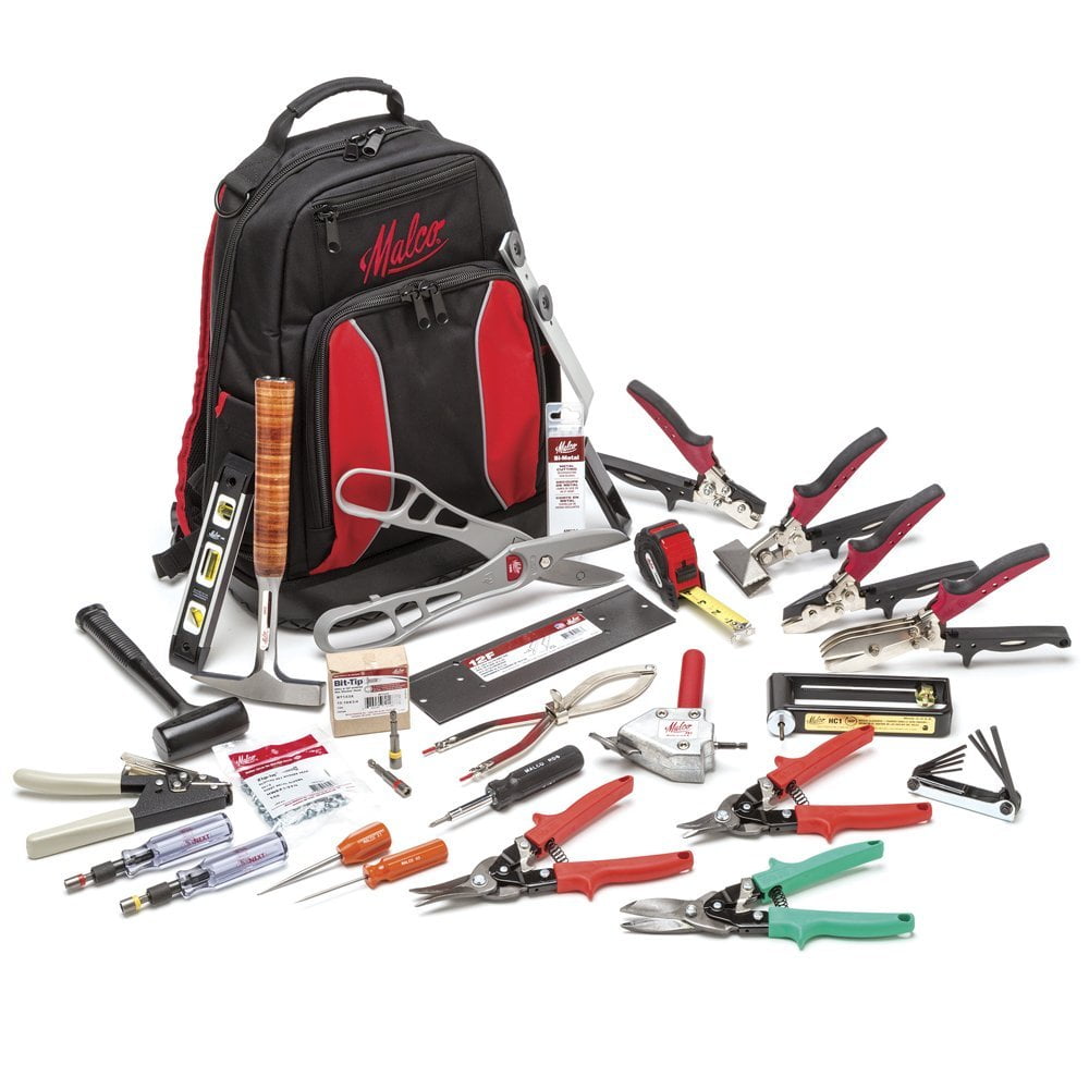 Malco DSKRBP HVAC Starter Tool Kit (29 Piece w/ Backpack)