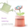 thumbnail image 2 of Yazoeia Home Humidifier,260mlCool Mist Humidifier,essential oil diffusers,2 in 1 Portable LED Air Humidifier Desk Lamp,USB Rechaegable Eternal Flower Humidifier Office (Gardenia Purple), 2 of 9