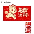 thumbnail image 1 of 2026 Horse Year Folding Red Envelope For New Year Spring Festival Zodiac Lucky Money Packet, 1 of 1