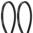 thumbnail image 1 of 2uds XPZ637 Dentadas Trapezoidales Correas 25.2 Pulgadas (640mm) Exterior Circunferencia 10mm Ancho 8mm Alto Goma Transmisión Automotriz Correa para Potencia Transmisión, 1 of 6