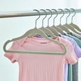 thumbnail image 3 of Parent's Choice Infant & Toddler Velvet Hangers, 10 Count, 3 of 11