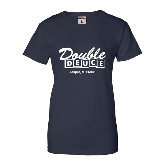 Womens Double Deuce Jasper Missouri T-Shirt