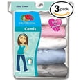 thumbnail image 2 of Fruit of the Loom 5Pack Girls Assorted Cami Camisoles Undershirts Tank Tops L, 2 of 2