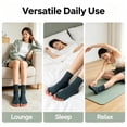 thumbnail image 4 of Toe Separator Alignment Socks, Soft Washable Knit Foot Relaxation Socks, OneSizeFitsMost for Home Yoga Use, 4 of 4