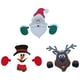 thumbnail image 1 of Cateissary Decoración navideña para valla, 3 piezas, añade encanto festivo a la valla del jardín, decoraciones navideñas para exteriores Kits de decoración para fiestas, 1 of 6