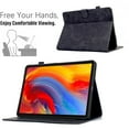 thumbnail image 2 of for Amazon Fire HD 7 2019/2017/2015 Tablet Case, PU Leather Embossed Flower Pattern Cover with Multi-Angle Flip Stand & Card Slots Protective Cover Case for Amazon Fire HD 7 2019/2017/2015, Black, 2 of 6