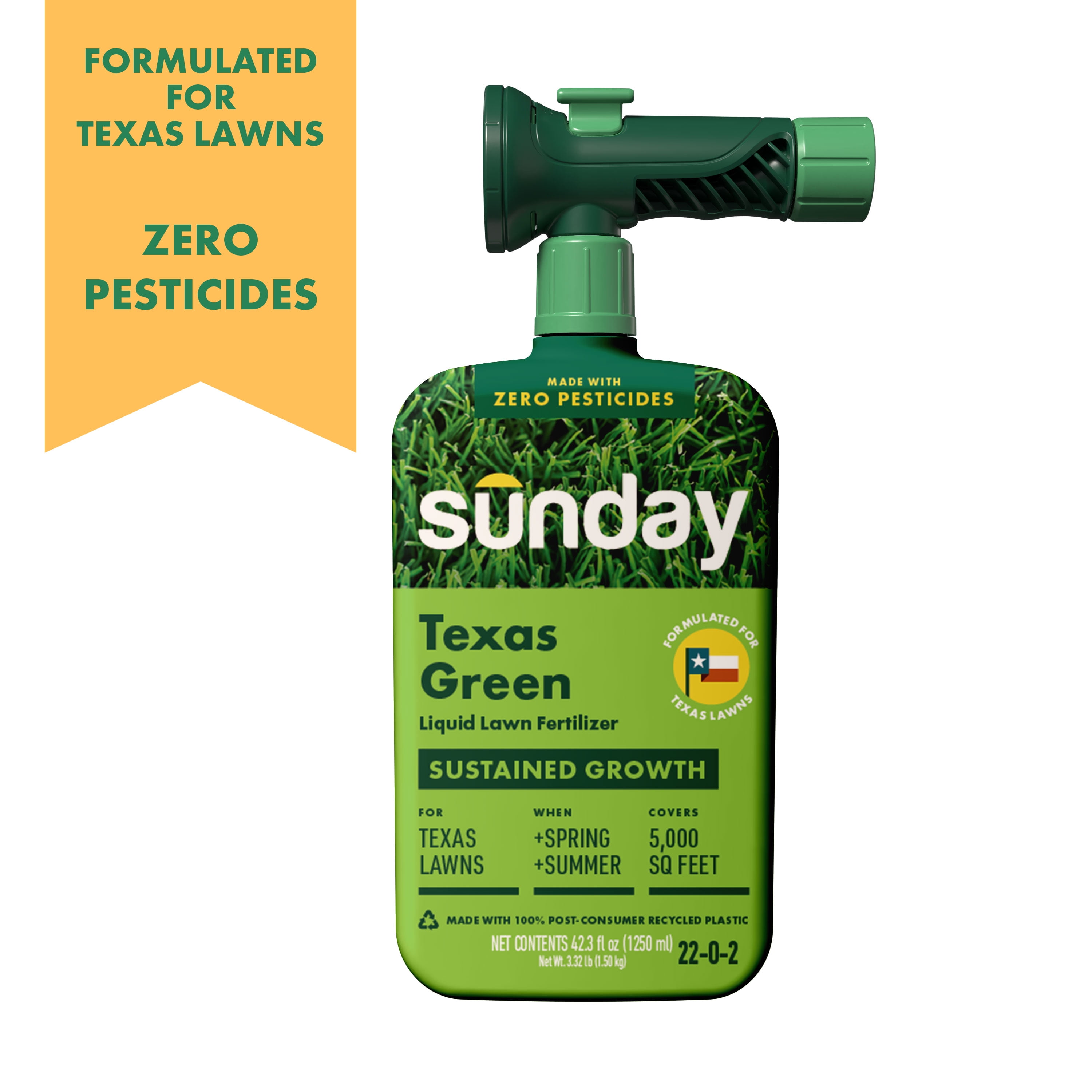 Sunday Southeast 5,000 Sq. Ft. Liquid Lawn Fertilizer 42.3