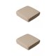 thumbnail image 1 of 2 para Taburete de Tocador, Antideslizantes, Lavables, Antipolvo, 1 of 5