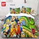 thumbnail image 1 of Juego de ropa de cama de Anime japonés para niños y adolescentes, edredón de Dragon Ball, Goku, funda de almohada, regalo de Navidad gym unisex, 1 of 2