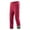 Red, variant on Telankuip Mens Fleece Lined Sweatpants Solid Color Straight Leg Casual Joggers Polar Big and Tall for Winter Golf Dress Work Travel Warm Trousers with Zipper Pockets Black M