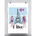 thumbnail image 1 of Love Paris Poster - SPIdeals Designs,, 1 of 2