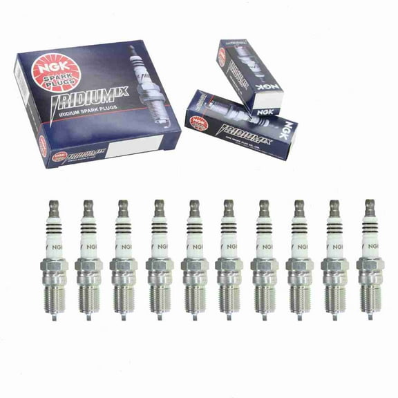 10 pc NGK 3690 Iridium IX Spark Plugs for 12592619 41-991 514 524 5327 HGR6KQC HR5DC IT22 PT22EPR10 Q7RTP-11 Ignition Wire Secondary