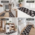 thumbnail image 5 of Black Red Skull Burst Pattern Kitchen Rugs Sets Of 3,Kitchen Runner Rugs Non Skid Washable,Decorative Kitchen Floor Mats for Kitchen,Sink,Laundry,17"x30"+ 17"x47" + 17"x59", 5 of 6