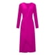 thumbnail image 5 of Vestidos para mujer Vestidos de otoño Moda Erógenos Casual Nalgas Cuello en V Sólido Adelgazante Vestido largo de manga larga Odeerbi  ODB-5, 5 of 9