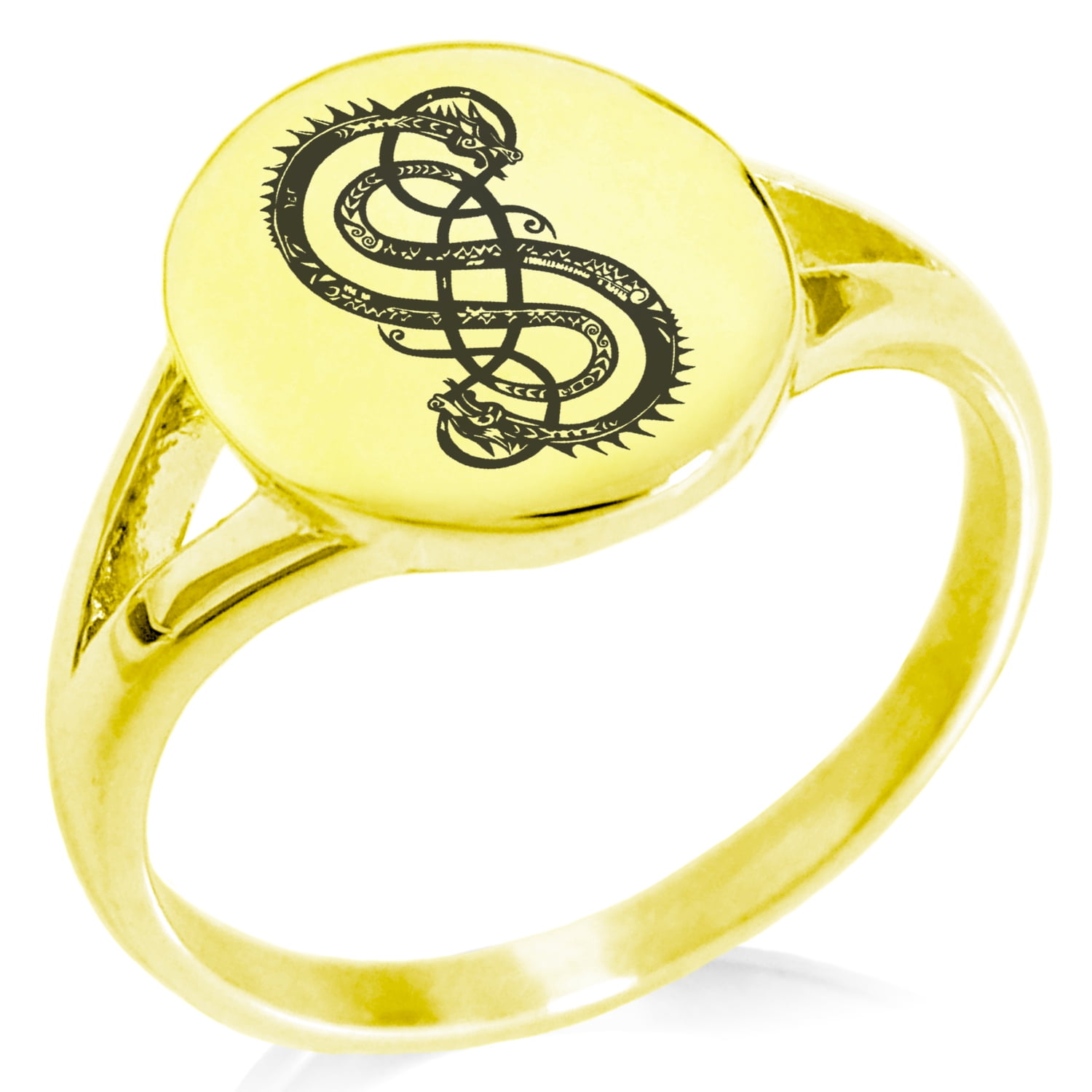 Stainless Steel God of Mischief Loki Viking Norse Minimalist Oval Top ...