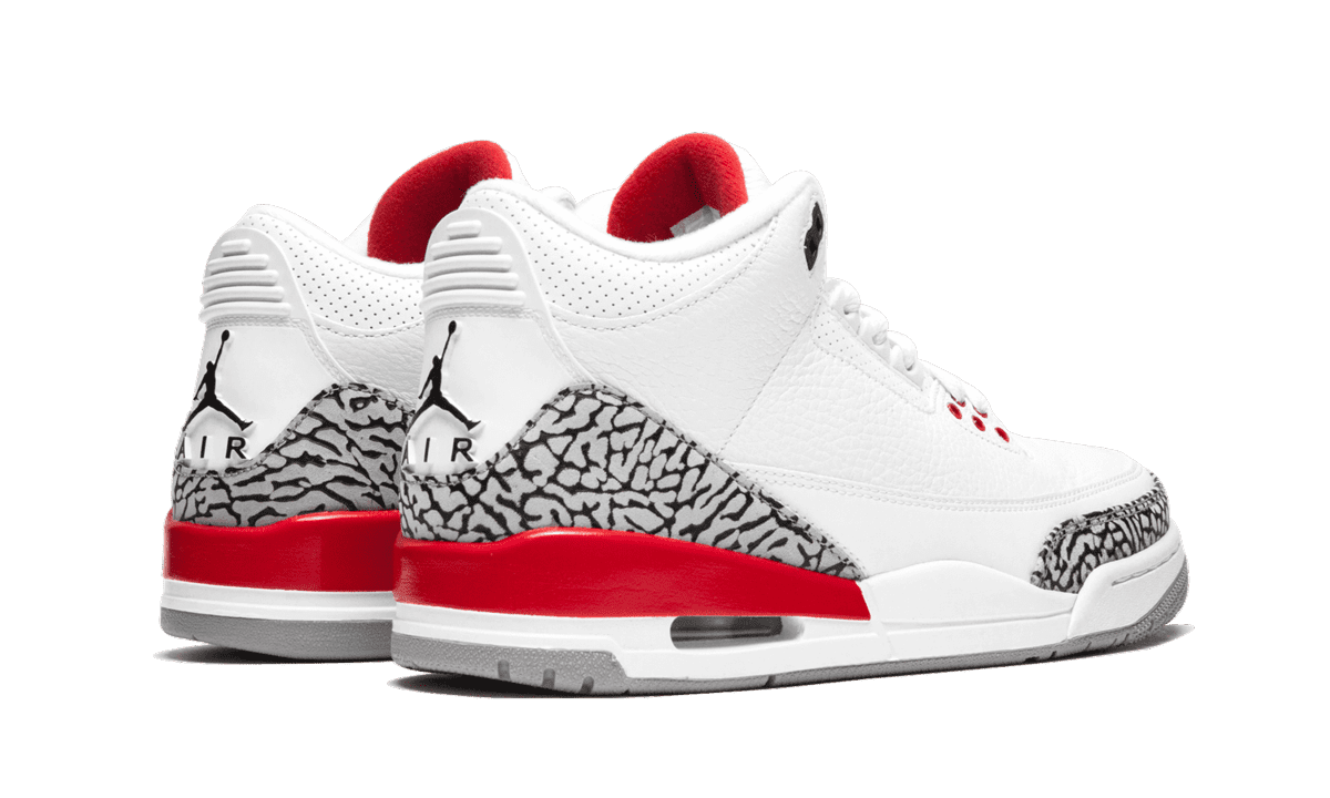 Nike Air Jordan Retro 3 Katrina Hall Of Fame 2018 Red • Size 11.5 • 136064-116 Review & On-Feet: Air Jordan 3 Retro  main image 3