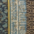 thumbnail image 4 of Plutus Brands Blue Plutus Ancient Border Luxury Throw Pillow 26 in x 26in, Double Sided 26" x 26", 4 of 9