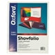 thumbnail image 1 of Fólder para Presentación Oxford Doble Solapa Laminado Tamaño Carta Color Blanco Caja Paquete c/5, 1 of 3
