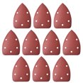 thumbnail image 1 of Lija de Detalle Triangular, Lijas de Lijadora, Paquete Variado de 5 Agujeros 400 Grits 10pcs, 1 of 3
