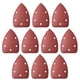 thumbnail image 1 of Lija de Detalle Triangular, Lijas de Lijadora, Paquete Variado de 5 Agujeros 400 Grits 10pcs, 1 of 3