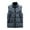 Gray, variant on Men's Lightweight Packable Puffer Vest Sleeveless Puffy Outerwear Water-Resistant Bubble Jackets Work Casual Golf
