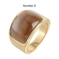 thumbnail image 4 of Anillo Decorativo Sonducket Unisex Piedra de Café Talla 8, 4 of 6
