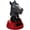 grey, variant on vlrwzc Sun Powered Dancing Horse Figurine Solar Bobble Head for Car Dashboard Desk