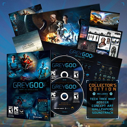 Grey Goo War is Evolving Collector&amp;#39;s Edition (PC DVD)