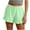 Green, variant on KHONTS Women's Summer Pajama Boxer Shorts Ruffle Spring Sleepwear Textured Casual Beach Pj Bottoms White XL