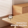 thumbnail image 3 of KONTONTY Porte-Balles de Regard Noir pour Patio Extérieur 1ensemble, 3 of 8