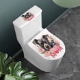 thumbnail image 2 of HELLHERO Mother's Day Toilet Lid Seat Cover 17x21 Inches Adjustable Washable for Bathroom Supplies, 2 of 5