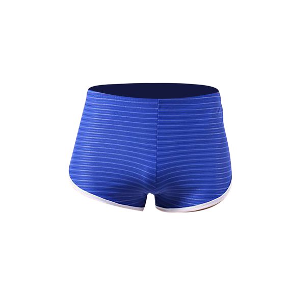 asdoklhq Underwear for Men,Men's Underwear Low Waist Color Stripes Comfortable Erotic Panties