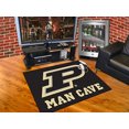 thumbnail image 1 of Purdue 'P' Man Cave All-Star Mat 33.75"x42.5", 1 of 2