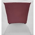 thumbnail image 2 of Waterproof Canvas Dining Room Chair Back Covers or Seat Covers by Penny's Needful Things (Chair Back Cover Only) (17 W x 14 H CHAIR BACK) (Burgundy), 2 of 3