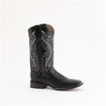 thumbnail image 1 of Mens Genuine Teju Lizard Square Toe Boots, Black, 10EE, 1 of 1