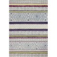 thumbnail image 1 of Bashian S185-IV-5X8-ST278 Chelsea Collection Moroccan Contemporary 100 Percent Wool Hand Tufted Area Rug, Ivory - 5 ft. x 7 ft. 6 in., 1 of 1